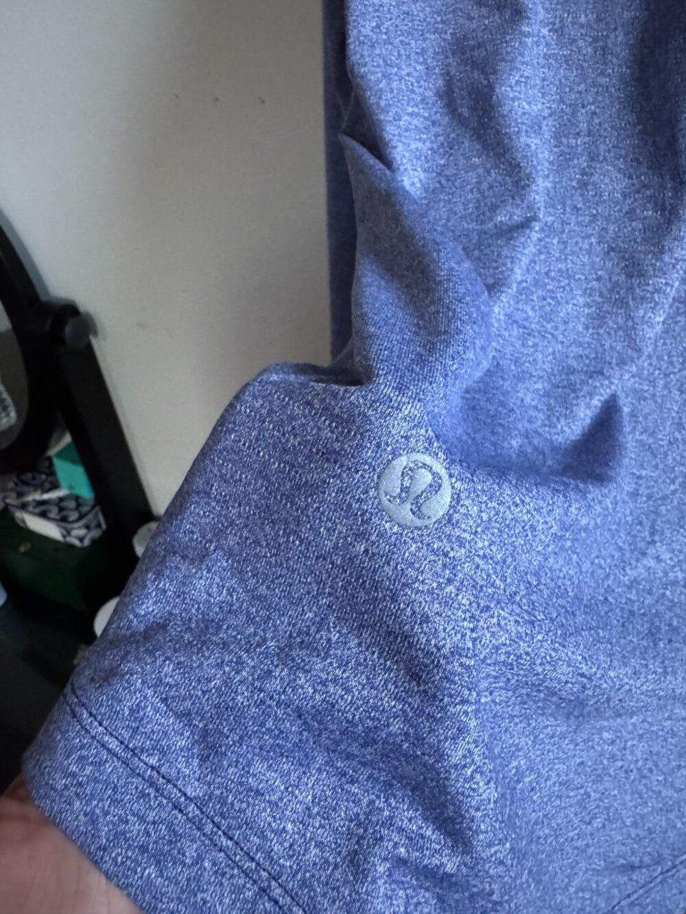 lululemon License to Train Classic-Fit Long-Sleeve Shirt Heather Larkspur - Picture 4 of 4